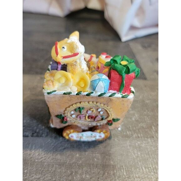 Xmas train car gift tree drums present ball Bell decor figure - Picture 2 of 6